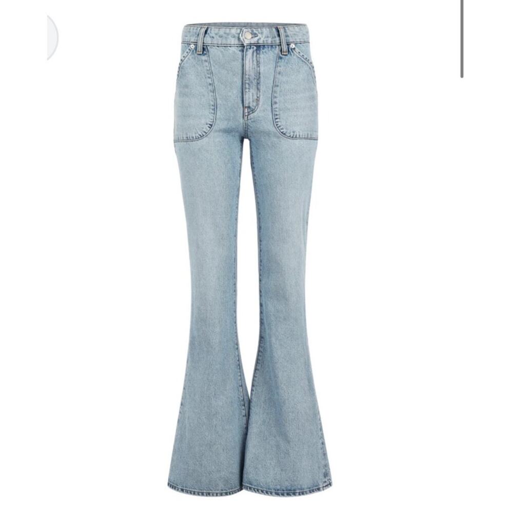 Daily Blue High Rise Bell Skye Jeans Size 29